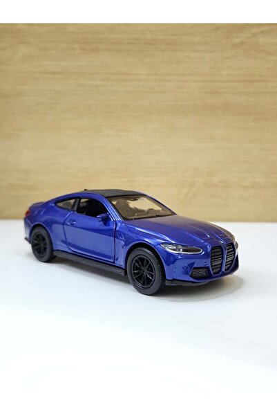 WELLY 1.36 ÖLÇEK MARKA LİSANSLI BMW M4 LACİVERT RENK 12CM MODEL METAL ARABA