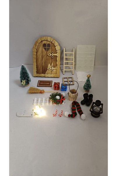 OEM Set de Crăciun pentru ușă. Mini decor.