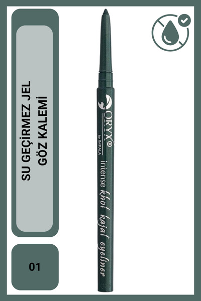 IMPALA ORYX KHOL KAJAL Göz Kalemi No:1 Siyah-Yeşil
