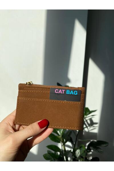 ÇANTA Cat Bag Karamel Card Holder
