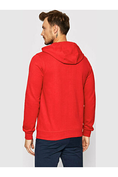 Helly Hansen Red Men's Hooded Sweatshirt Hh Hh Logo Hoodie
