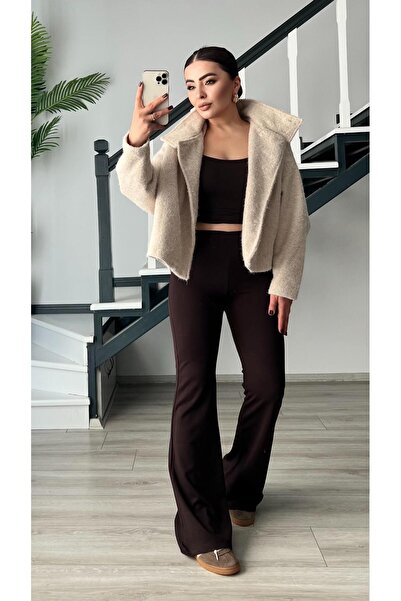 Oslove Brown Spanish Leggings