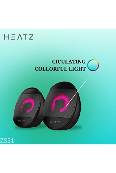 HEATZ Mini Speaker for Computer, Laptop, Mobile Phone (ZS51)