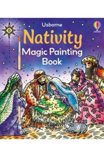 Usborne Publishing Nativity Magic Painting Book