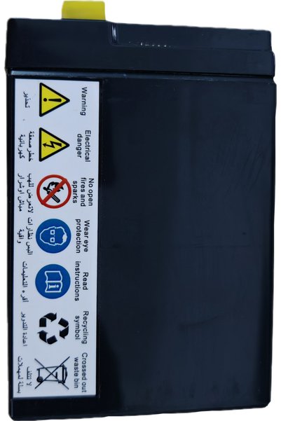 Long 6V 4.5Ah Sealed Lead Acid (AGM) Rechargeable Battery for Toys, UPS, and Alarm Systems