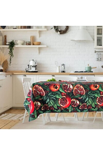 Kotonia Home Exotic 3D tablecloth - 100% cotton, waterproof crepe, 180x220 cm...