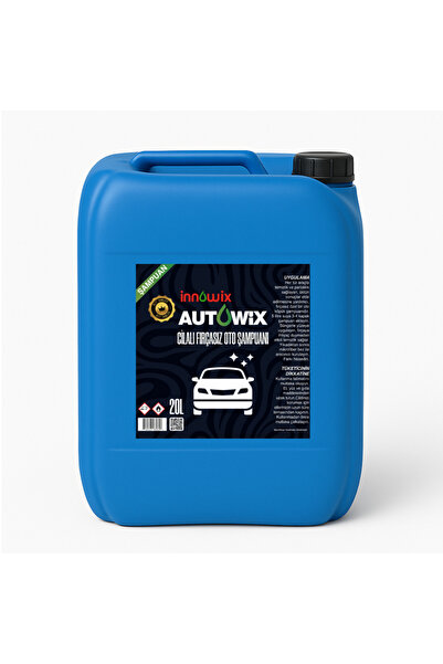 İNNOWİX Cilalı Oto Şampuanı 20kg PH NÖTR Normal Yıkama Ve Köpük Makineler İçi...