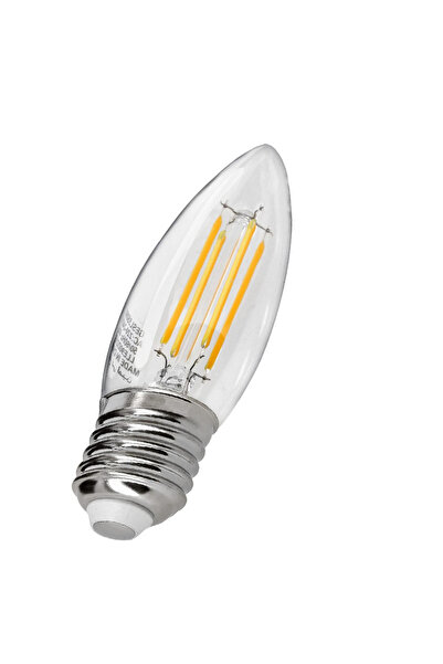 Majestic 5-watt white chandelier bulb, giving a beautiful glow to all rooms with bright colors