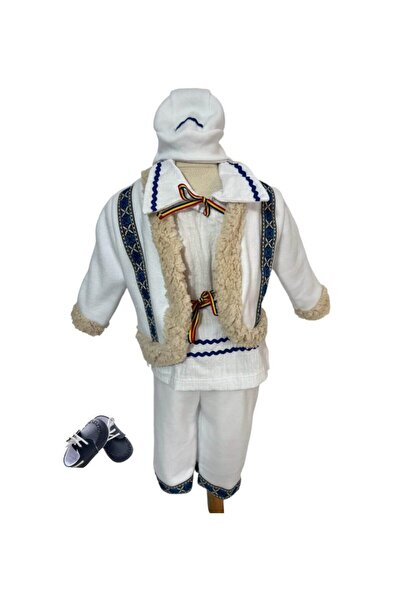 Botez Costum traditional cu hainuta pentru baietel