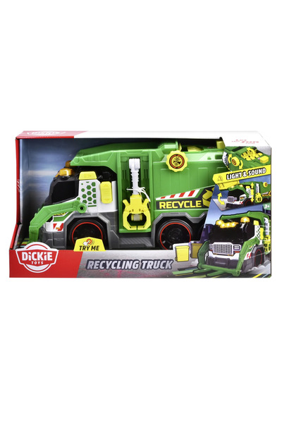 Simba DICKIE TOYS CAMION DE RECICLARE CU LUMINI SI SUNETE 39CM