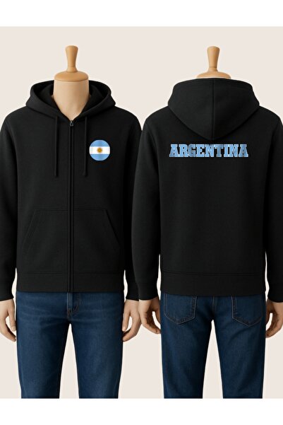 SARI ARGENTINA ARGENTINA SWEAT tricou POLAR CU FERMETĂ