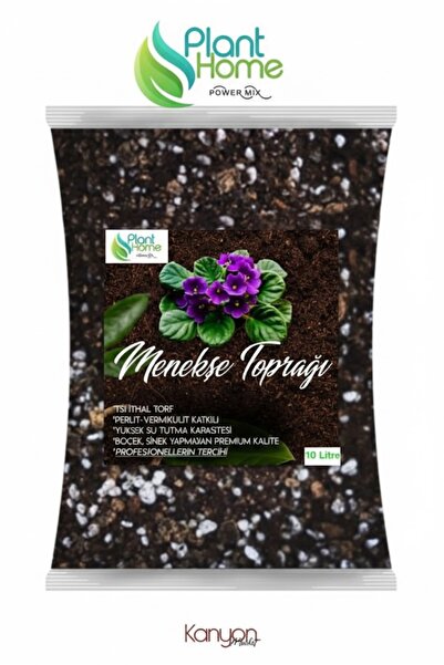 plant-home Menekşe Toprağı 5 Litre – Böcek Sinek Yapmayan Premium Kalite
