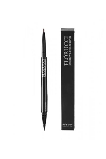 Florucci قلم تحديد العيون والحواجب بني غامق FC-004-1