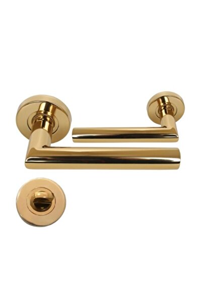 BRAWON DOOR HANDLES Vega Gold Wc Tipi Paslanmaz Kapı Kolu Takım