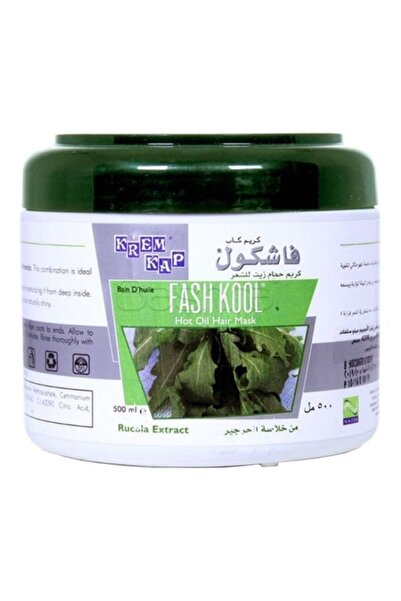 Fash Kool قناع الشعر بالزيت الساخن بخلاصة الجرجير 500 مل