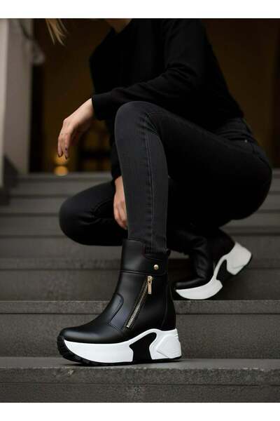 Modanizm Corviah Wedge Heeled Sports Boots