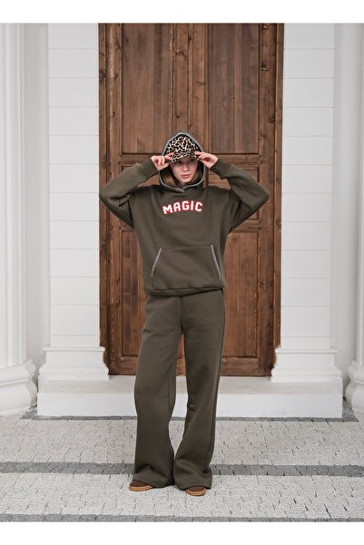 OUZ Winter 2-Piece Tracksuit Set (with Suzene Embroidery Detail)