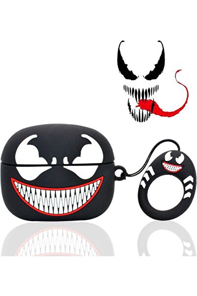 kılıfbenim Airpods Pro 3. Nesil Uyumlu Venom Karakter Silikon Koruma Kılıf ( ...