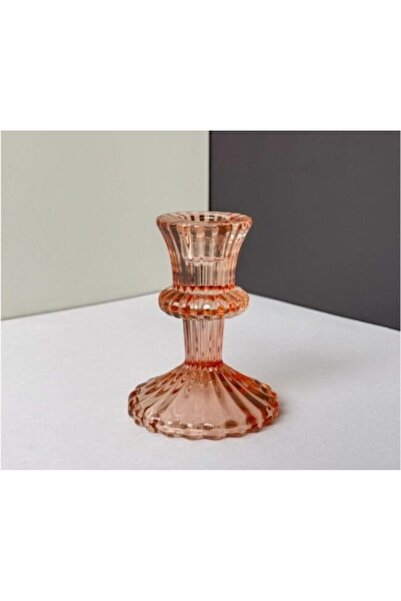 OEM Suport de lumânare din sticlă groasă pentru o lumânare înaltă