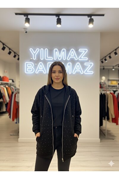 YILMAZBARMAZ سترة نسائية بثلاث خيوط مبطن بالصوف