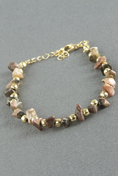 CT STONES Agate Cracked Natural Stone Bracelet