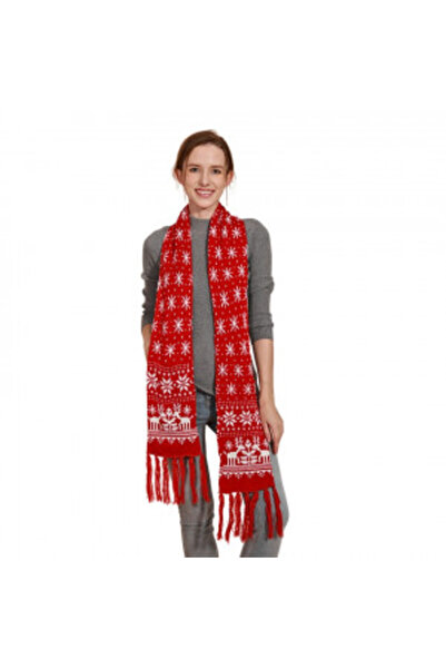 IBU Cork Knitted Scarf Snowflake