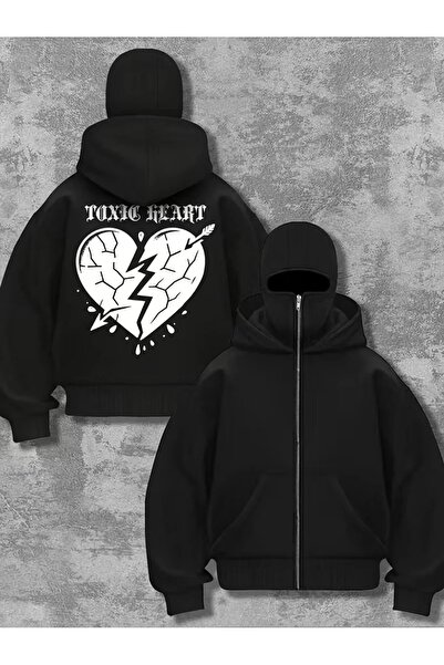 LOTS MODA سترة صوفية للجنسين من Snow Masked Ninja من الصوف السميك بخيطين