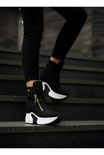 Modanizm Corviah Dolgu Topuklu Spor Bot