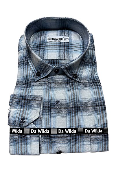 Dawilda KIŞLIK,UZUN KOL ,TEK CEP ,PAMUKLU BABA GÖMLEĞİ.