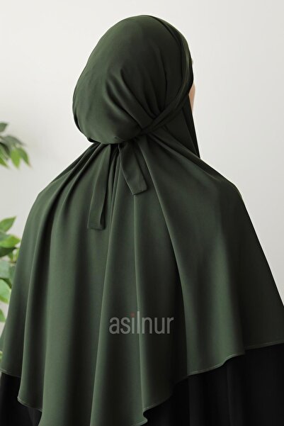 ASİLNUR Alya Single Layer Soufflé Khaki