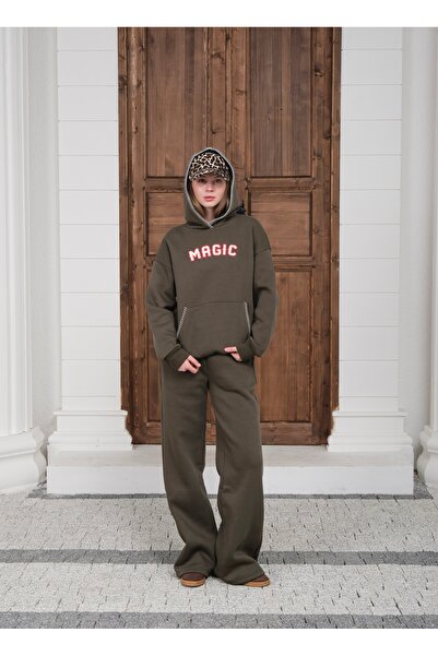 OUZ Winter 2-Piece Tracksuit Set (with Suzene Embroidery Detail)