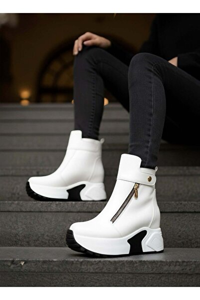 Modanizm Corviah Wedge Heeled Sports Boots