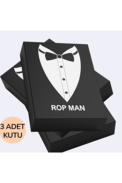 VİP SECRET 3 adet– Şık Erkek Hediye Kutusu Çeyizlik damat bohçası boş kutu