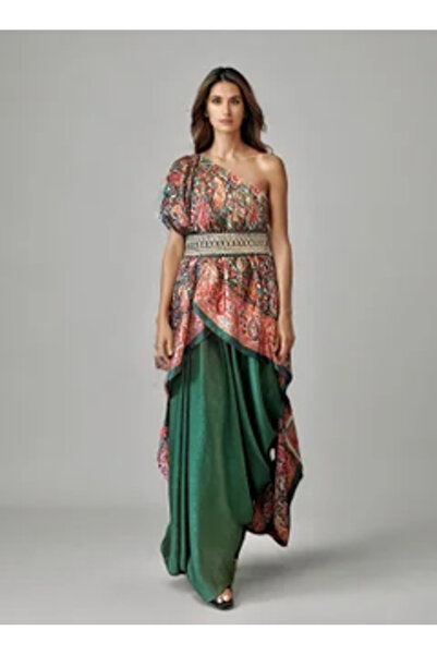 ECSTACY COUTURE ECSTACY Cape Dress set