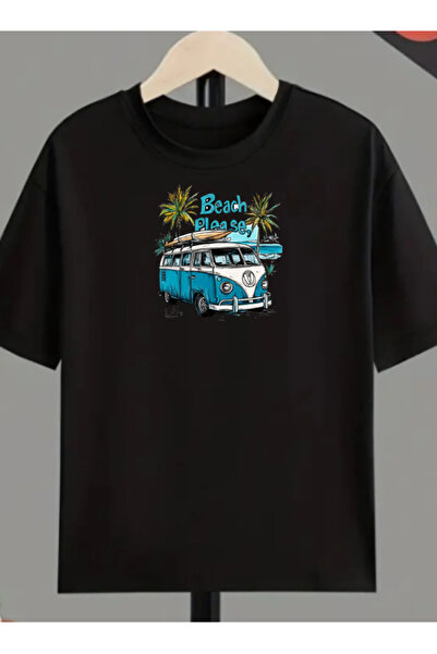 TİMİSİVA Μπλουζάκι Unisex oversized VOSVOS με τύπωμα από βαμβακερό λαιμόκοψη ...