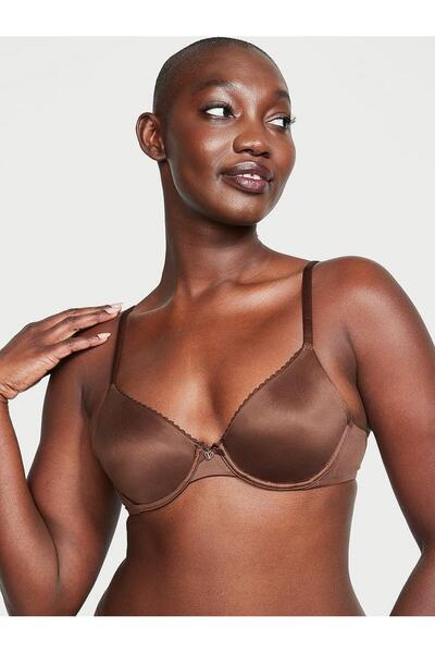 Victoria's Secret Invisible Lift Smooth Unfilled Demi Bra