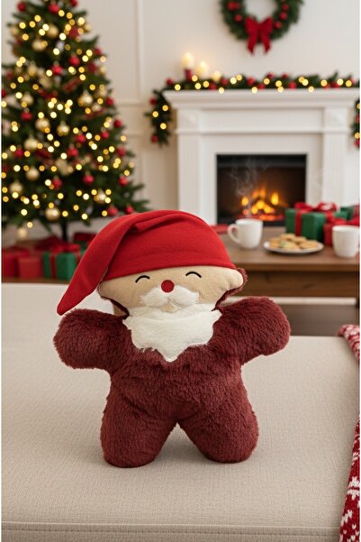 Giftify-Tr Giftify Yılbaşı Temalı Peluş Yastık – Sıcacık Bir Dekorasyon Dokunuşu
