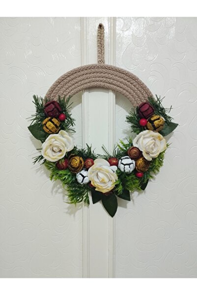 bayram taşcıoğlu home desing Gift Special Design Door Wall Ornament Pine Cone Garland Christmas Door Ornament