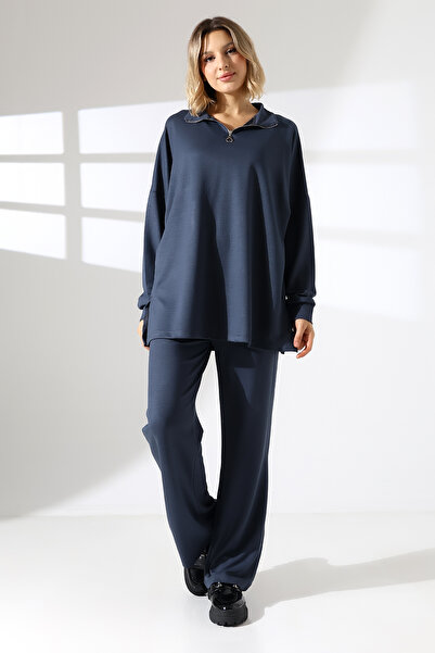 lubiti KADIN DİK YAKA FERUMARLI İKİLİ TAKIM