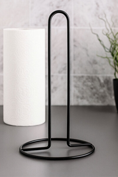 RİYA HOME Metal Kağıt Havluluk, Dik Havlu Peçetelik, Rulo Peçetelik