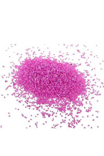 Serhat Aksesuar ve El İşçilik خرز مقطوع فوشيا فاتح 2×1.5 مم (100 جرام 4000 قطعة)