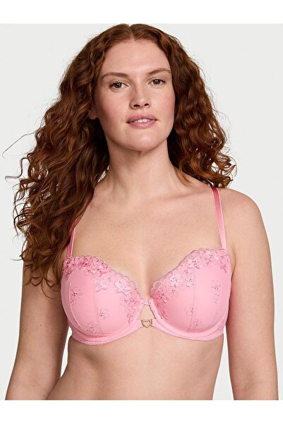 Victoria's Secret Çiçekli Hafif Dolgu Destekli Demi Sütyen