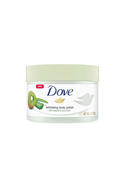Dove Exfoliating Body Scrub with Aloe Vera & Kiwi Seeds - 298 g