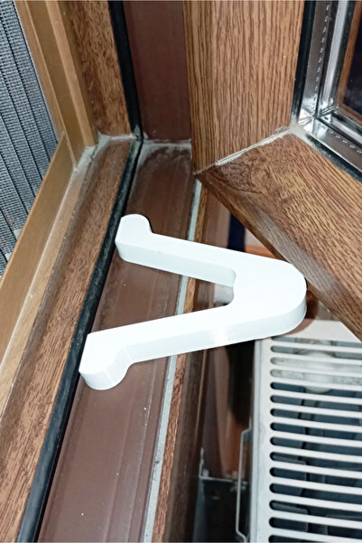 OXEROM Pencere Stoperi Cam Stoperi Pencere Kapanmasını Engelleyen Aparat Plastik