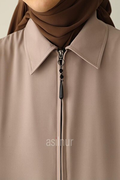 ASİLNUR Ayşe Yakalı Diamond Dress Stone