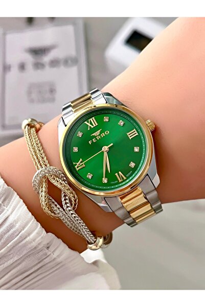 FERRO Women's Wristwatch - Original Product - Bracelet Gift - 3 Atm Waterproof
