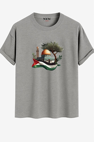 New Shine Μπλουζάκι Παλαιστίνης με τύπωμα