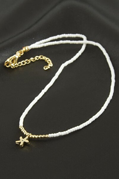 TakÇalıştır Mixed Figured Miyoki Bead Necklace 1 Piece Zircon Stone Necklace ...