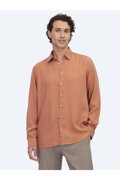 Kip Πουκάμισο Casual με υφαντό σχέδιο Regular Fit