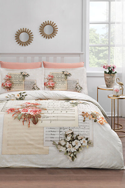 Özdilek طقم غطاء لحاف مزدوج Love Melody